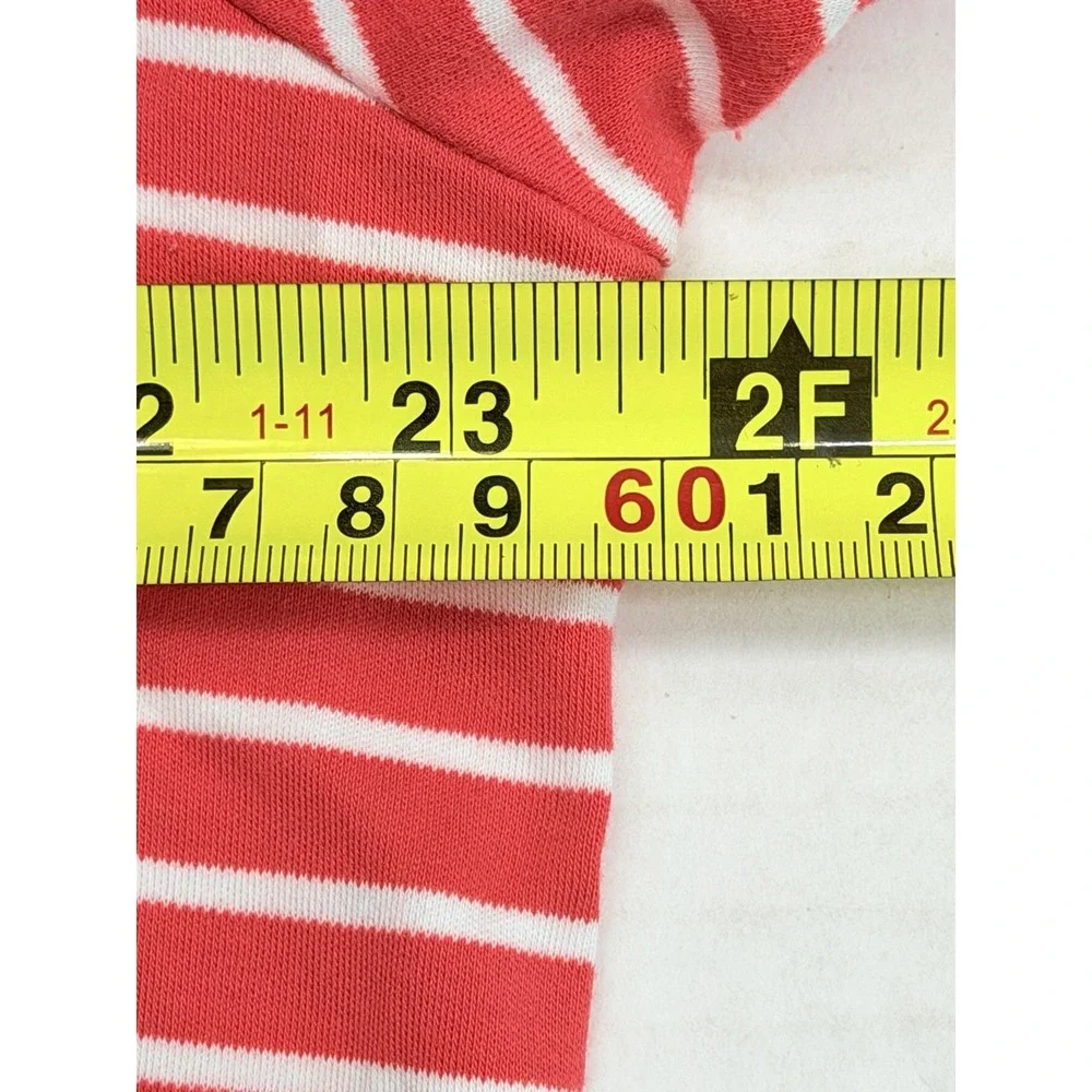 Polo Ralph Lauren Pima Interlock Polo Shirt Men's XL Red White Stripe Cotton